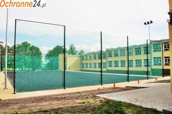  Ogrodzenie boiska szkolnego i piłkarskiego siatki ochraniające, 10x10 cm, 4 mm 